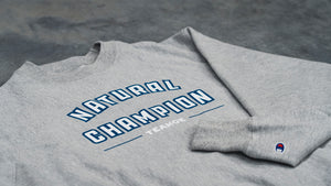 Natural Champion Crewneck Sweatshirt - TEAKOE