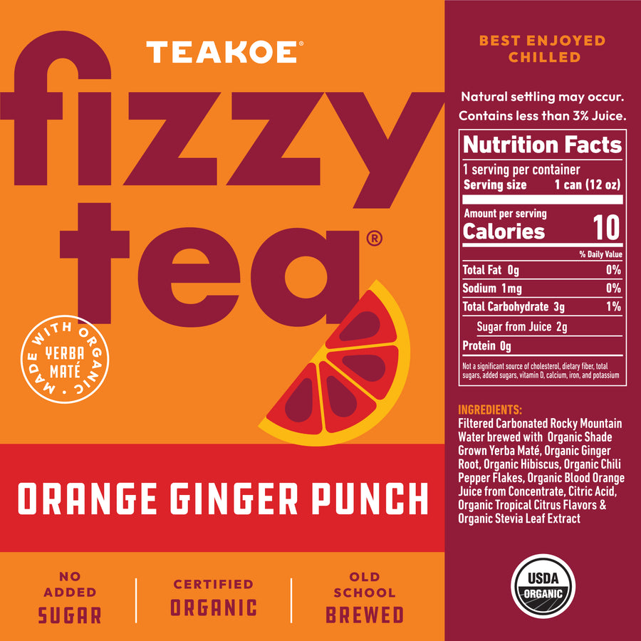 Orange Ginger Punch - TEAKOE